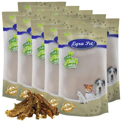 Produktbild von Hundesnack Entenhälse 10 kg, fettarm, kalziumreich, schonend getrocknet