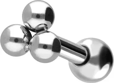Produktbild von Ohrpiercing Chirurgenstahl Ohrpiercing 3 KUGELN