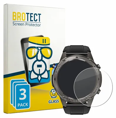 Produktbild von 3x BROTECT Schutzglas für Kardena Care GPS Displayschutz 9H Glas klar transparent