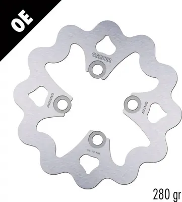 Produktbild von Bremsscheibe Galfer 2x DF477W WAVE® 160 x 3,5 mm mit ABE für Yamaha YFZ 450 S