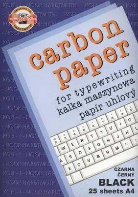 Obrázok produktu pre Uhľový papier A4/25 listov 2506