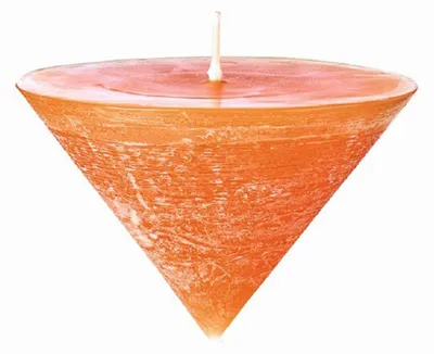 Produktbild von Outdoor XXL Schwimmkerze Orange 15 x 10 cm