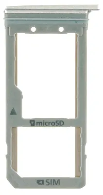 Produktbild von Samsung Galaxy S7 (SM-G930F) Sim Karten Halter Tray Fach, Silber