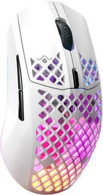 Produktbild von Aerox 3 Wireless Gaming-Maus – Ultraleicht 68g, RGB PrismSync, Wasserdicht IP54, TrueMove Air 18.000 DPI, Quantum 2.0 Wireless & Bluetooth