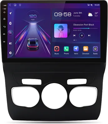 Obrázek produktu pro DAB navigace autorádio GPS Android10 pro Citroen C4L 2013-2017 dotykový displej SWC DSP FM 4kern