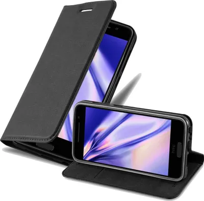 Produktbild von Cadorabo Hülle für HTC ONE A9 Schutz Hülle in Schwarz Handyhülle Etui Case Cover Magnetverschluss