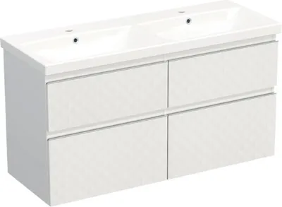 Obrázek produktu pro Koupelnová skříňka s umyvadlem Jungborn TRENTA 120 cm bílá