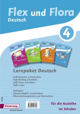 Produktbild von Flex und Flora 4. Themenhefte. Paket: für die Ausleihe. Rheinland-Pfalz