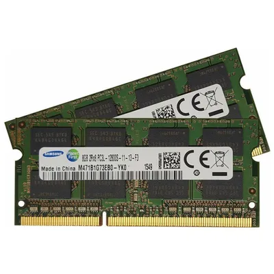 Obrázek produktu pro Samsung 16Gb 2x 8Gb Ram 1600 Mhz pro Apple Id MD831LL/A, ME662LL/A, ME664LL/A