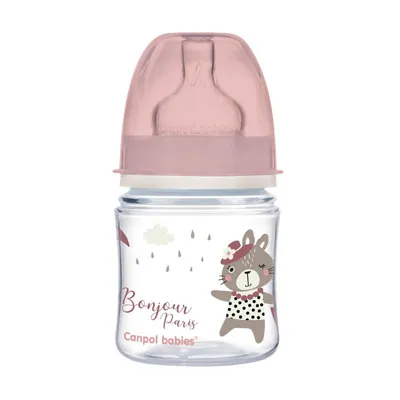 Image de Biberon anti-colique Canpol Babies Easy Start - Bonjour, 120 ml