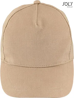 Immagine prodotto di SOLs 88119 | Cappello a cinque pannelli Buzz - Colore: Sabbia - Taglia: Unica