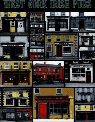 Produktbild von vianmo Holzschild 40x30 cm Alkohol West Cork irish pubs