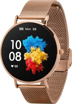Produktbild von Garett Verona Smartwatch (Gold/Stahl)