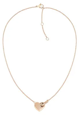 Produktbild von Dezente Herz-Halskette aus Bronze 2780879
