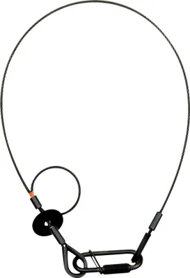 Produktbild von Saveking Safety Cable 3 mm - BGV-C1 WLL: 20 kg - 60 cm - Schwarz
