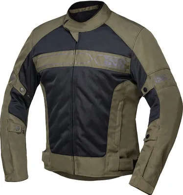 Obrázek produktu pro IXS Evo-Air textilní motocyklová bunda, olivově zelená/černá, XL