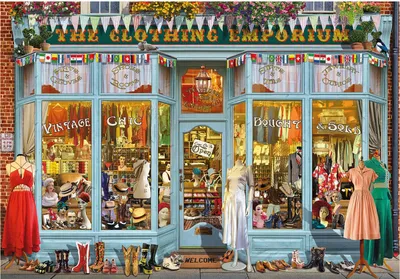 Zdjęcie produktu dla DINO Puzzle Boutique 3000 elementów