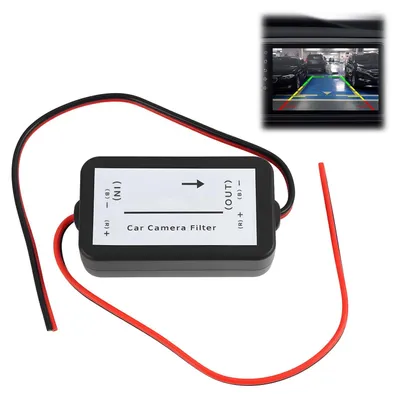 12 V DC Filtergleichrichter für Rückfahrkamera, Rauschfilter