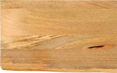 Produktbild von Tischplatte mit Baumkante 60x20x3,8 cm Massivholz Mango
