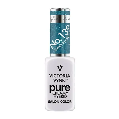 Image de Vernis gel hybride PURE CREAMY HYBRID 139 Navy Peony 8 ml
