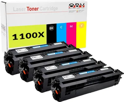 Produktbild von Kompatibler Toner geeignet für Pantum CP1100DN CP1100DW CM1100DN als Ersatz für CTL-1100 CTL-1100H CLT1100X 4er Set - PACTL-1100X-SET