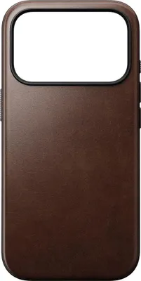 Zdjęcie produktu dla Nomad Modern Leather Case iPhone 17 Pro Rustic Brown Horween