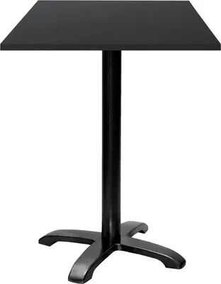 Produktbild von Stehtisch 60 x 60 cm – Modell Bazila schwarz