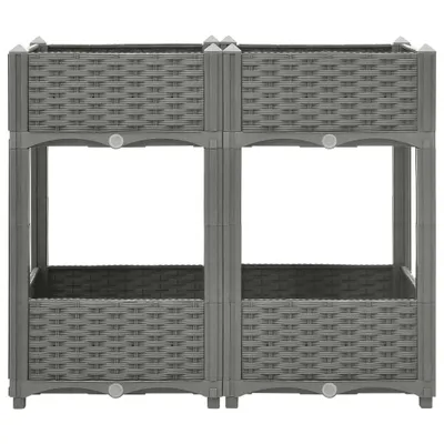 Produktbild von vidaXL Hochbeet 80x40x71 cm Polypropylen