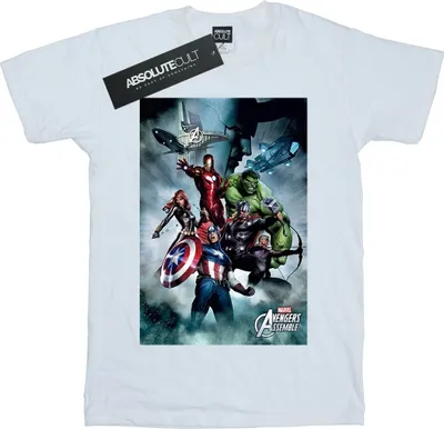 Produktbild von Marvel - "Avengers" T-Shirt für Herren BI49260 (3XL) (Weiß)