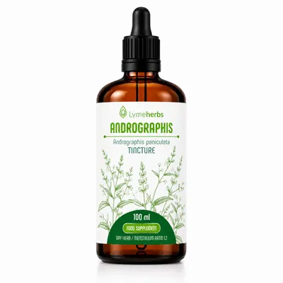 Produktbild von Kalmegh (Andrographis), Tinktur 1:2 (100ml), KI-generiertes Bild
