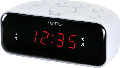 Produktbild von KENDO Alarm Clock 24 EXW Radiowecker mit dimmbarem Display