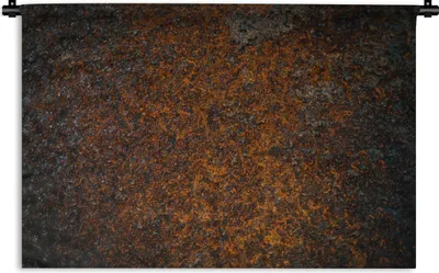 Produktbild von MuchoWow® Wandteppich Wandbehang Metall - Bronze - Rost 150x100 cm Tapisserie Dekoration Wandtuch - Waschbar - Tapisserien - Wand-Decke
