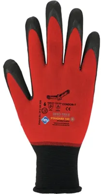 Produktbild von ASATEX Handschuhe Condor rot Gr. 10 - CONDOR-T/10