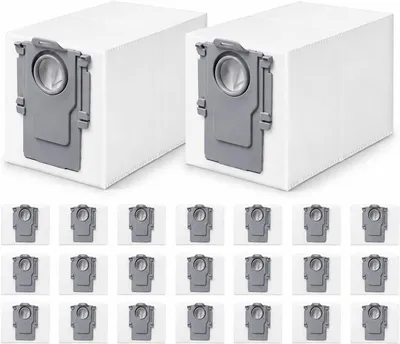 24 Staubsaugerbeutel für Roborock QV 35A, Qrevo S5V