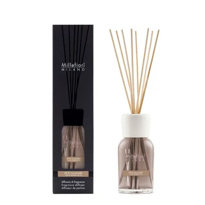 Zdjęcie produktu dla Millefiori Milano Fragrance Diffuser Silk & Rice Powder 500 ml