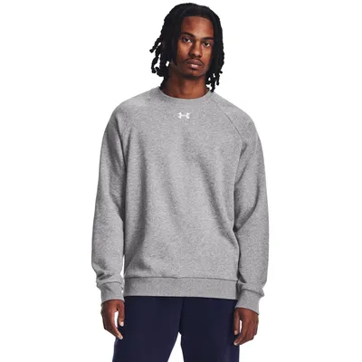 Produktbild von Under Armour Ua Rival Fleece Crew-Sweatshirt in Grau 1379755-025__XL