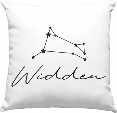 Produktbild von Trendation - Widder Sternzeichen Deko-Kissen mit Füllung 40x40 Geschenk Horoskop Tierkreiszeichen (Rosa)