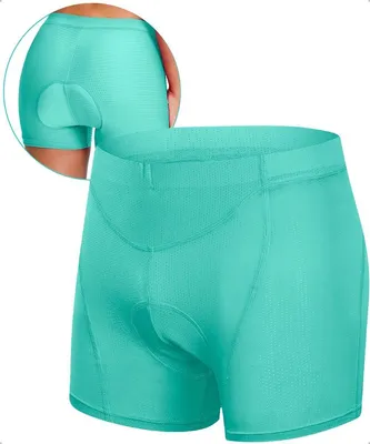 Produktbild von Jumada's – Radunterhose für Damen und Herren mit Sitzpolster – Green Mint – XXL (passt wie XL)