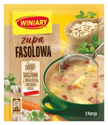 Produktbild von GroßhandelPL Winiary Polnische Bohnensuppe 25x63g