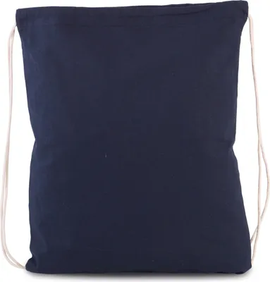 Produktbild von Kimood Kleiner Rucksack aus Baumwolle mit Kordeln