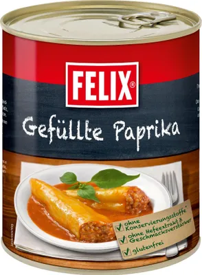 Produktbild von gefüllte Paprika 800g (1Dose)