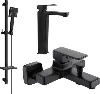Immagine prodotto di Mexen Cetus DQ45 set da bagno, nero - 744313DQ45-70