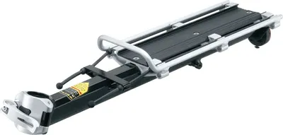 Produktbild von Topeak MTX BeamRack E Type, Aluminium, Schwarz, Silber, 9 kg, MTX TrunkBags, 540 mm, 120 mm