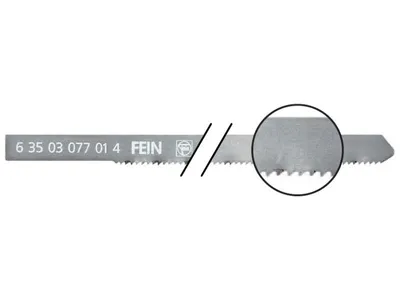 Produktbild von Brzeszczoty do wyrzynarki Fein 120 mm (uniwersalne) pasujące do wyrzynarki Fein HSS 5 szt