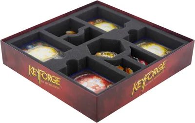 Produktbild von Feldherr Schaumstoff-Set für KeyForge: Ruf der Archonten - Starterbox