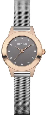 Produktbild von Bering Damen Uhr Armbanduhr Slim Classic - 11125–369 Meshband