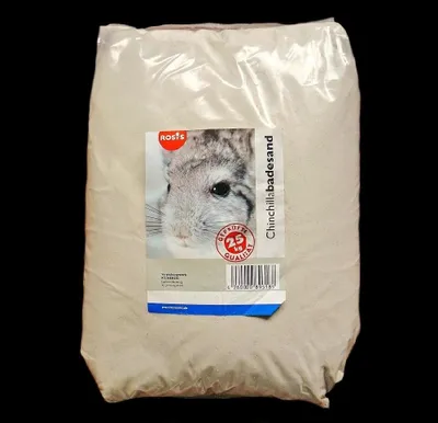 Produktbild von Rosi's Chinchilla Badesand, 25 kg, Chinchilla, Mineralischer Sand, Plastikbeutel