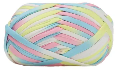 Produktbild von Häkelgarn Polyester 100g Bunt Weich für Strickprojekte