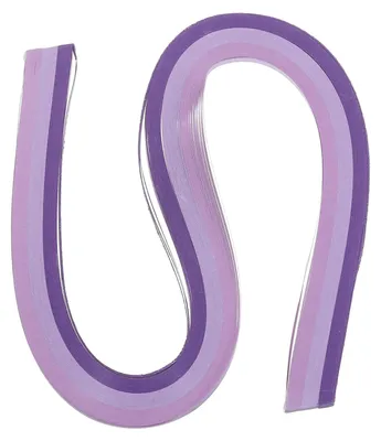 Quilling-Streifen 120er-Pack, 10 mm x 54 cm, lila