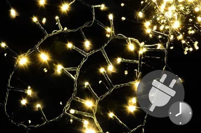 Obrázek produktu pro Vánoční světelný LED řetěz 20 m, 1000 LED, teple bílý